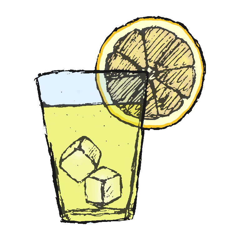 clipart summer lemonade