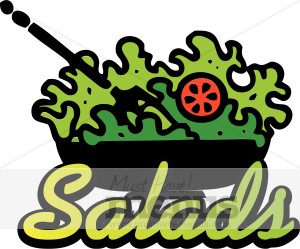 clipart summer salad