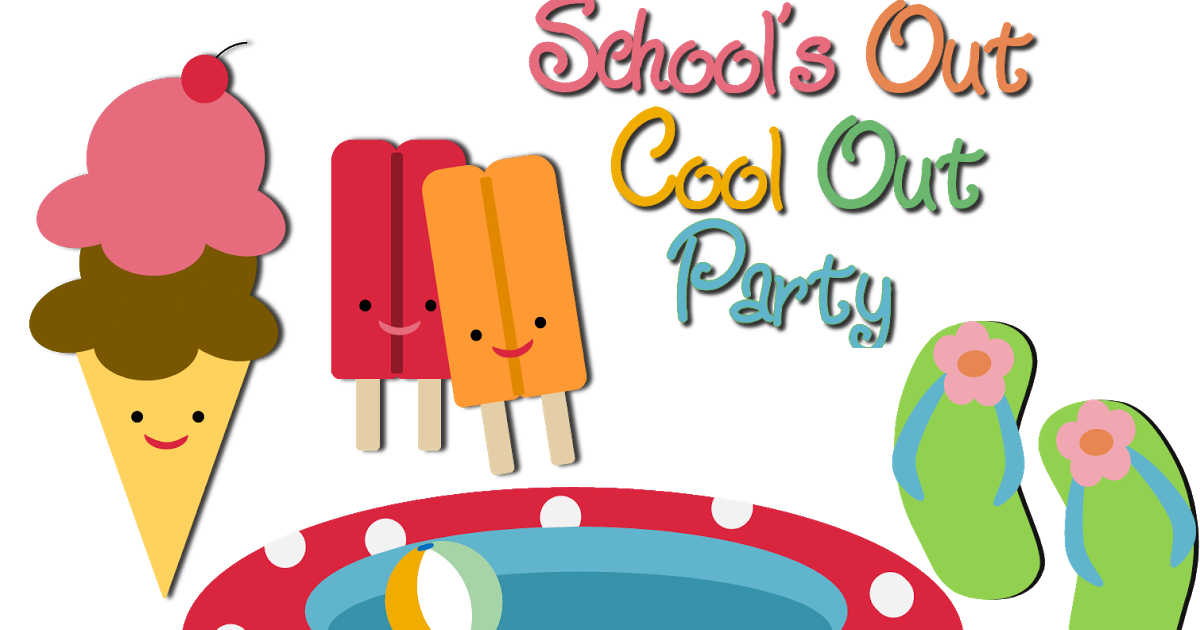 Cupcake wishes birthday dreams. Clipart summer school's out