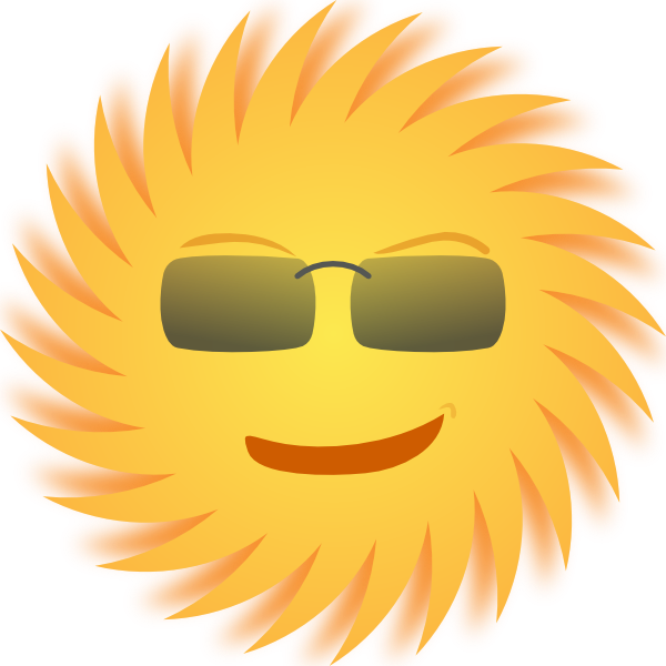 Animated summer free download. Hot clipart sweaty