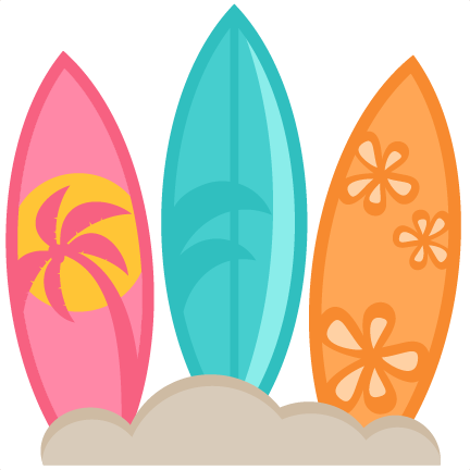 hawaii clipart surfboard