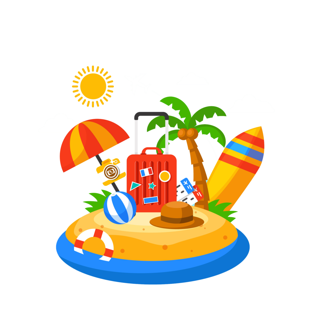 Clipart summer travel, Clipart summer travel Transparent FREE for