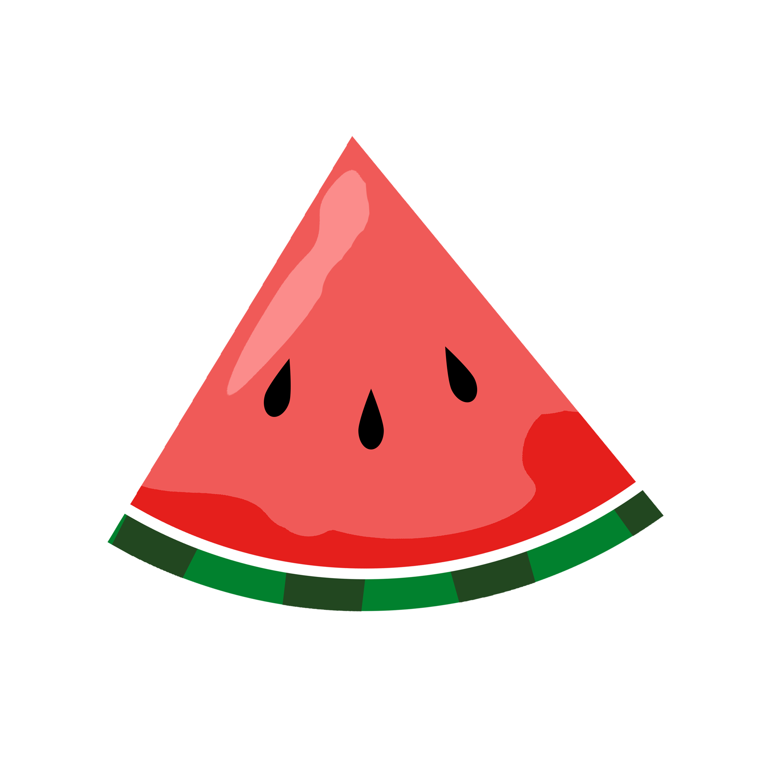 Clipart summer watermelon.  collection of slice