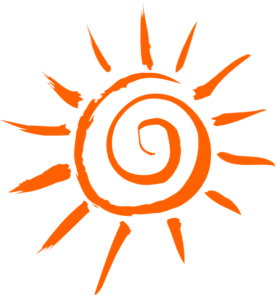 clipart sun boho