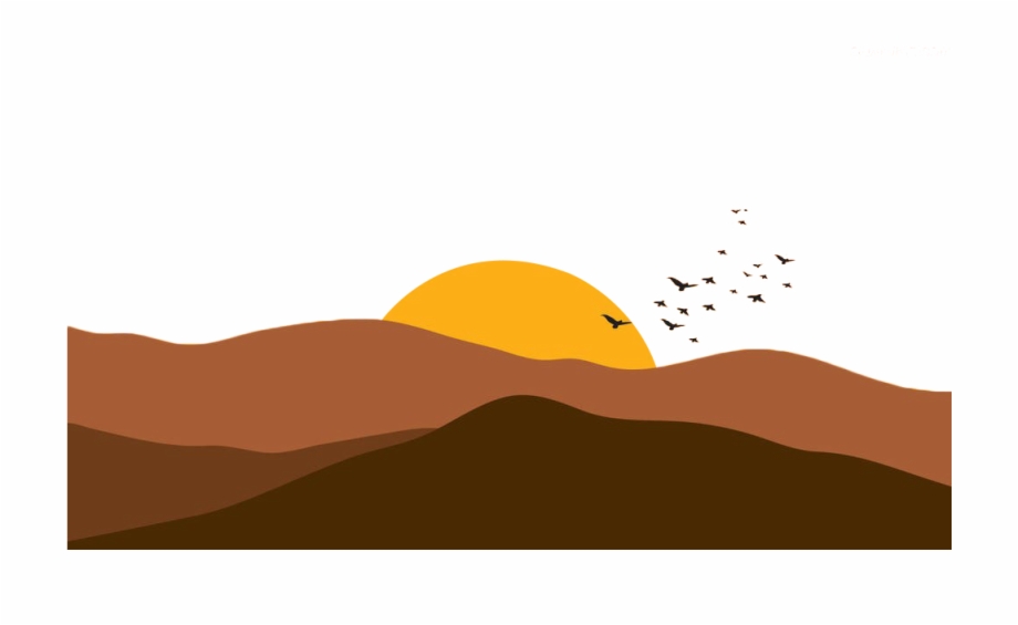 Sunlight drawing transparent cartoon. Clipart sun desert