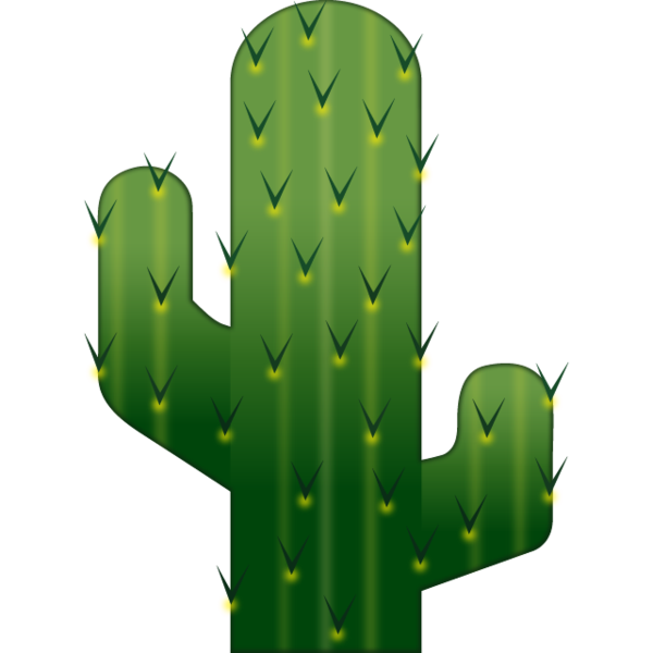 High resolution cactus emoji. Desert clipart desert wallpaper