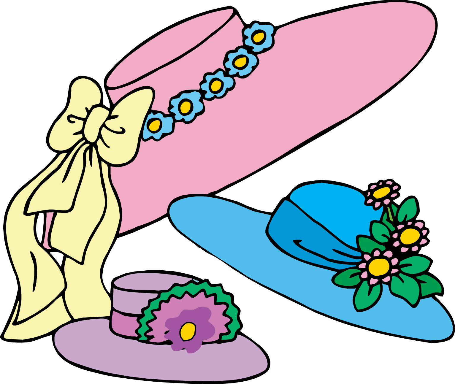 Free clip arts february. Hat clipart easter