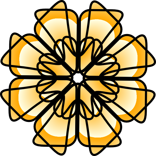 Clipart sun geometric. Art clip at clker