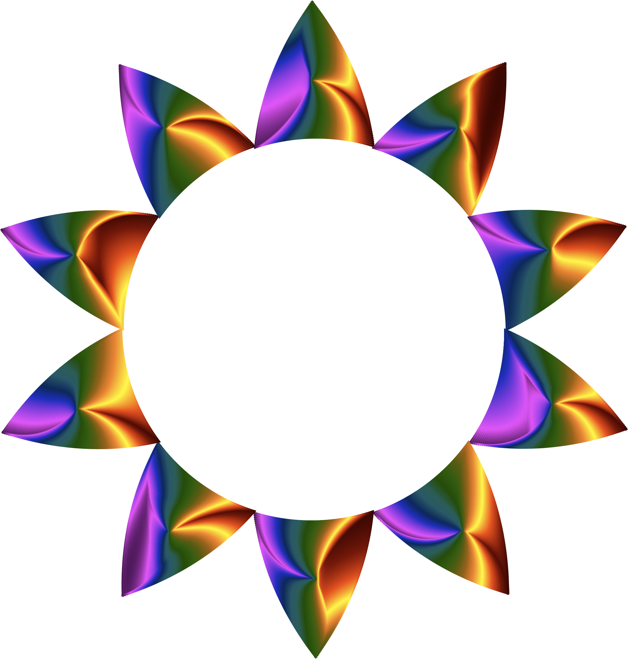 Clipart sun geometric. Prismatic line art no