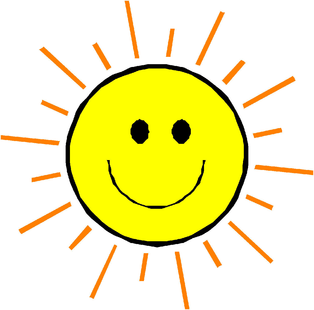 Sunny clipart happy. Face sun cliparting com