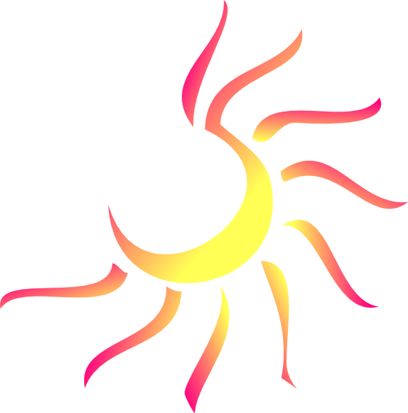 clipart sun logo