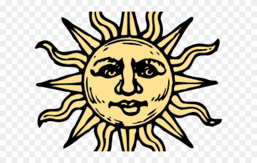 Clipart sun medieval. Apollo god of symbol