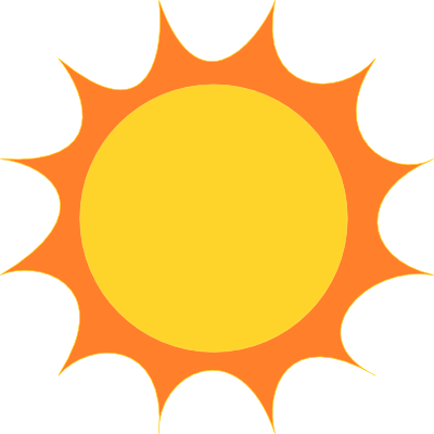 Clipart sunshine animated. Free orange sun png