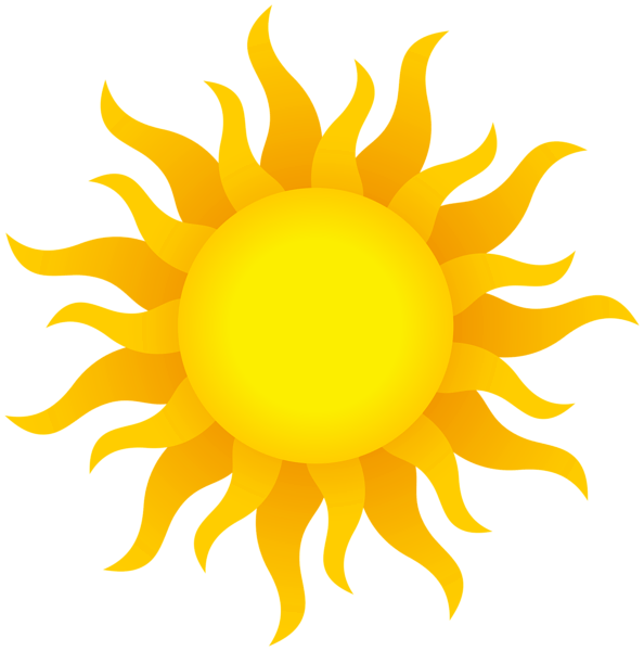 clipart sunshine clear background