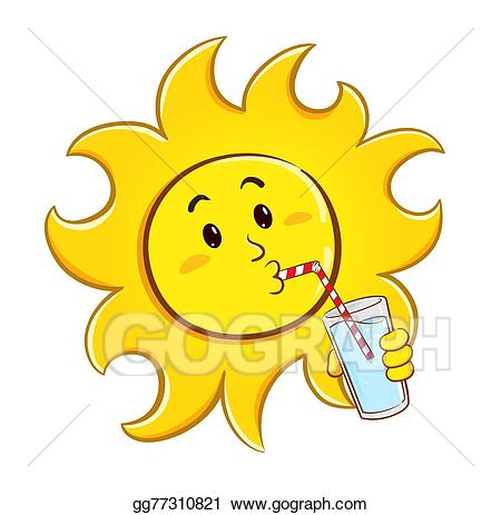 clipart sun water