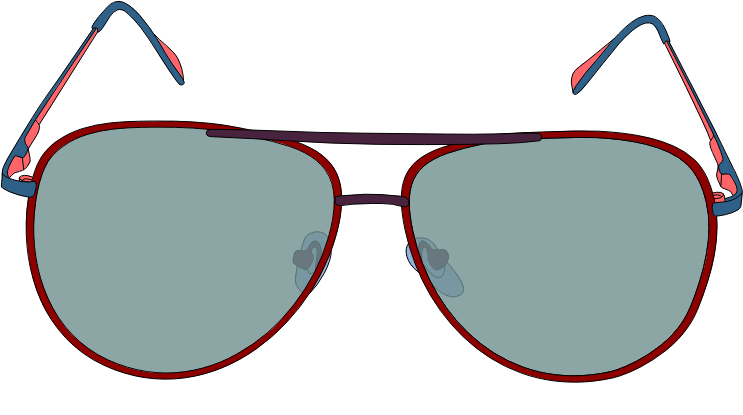Clip art of clipartwiz. Clipart sunglasses black and white