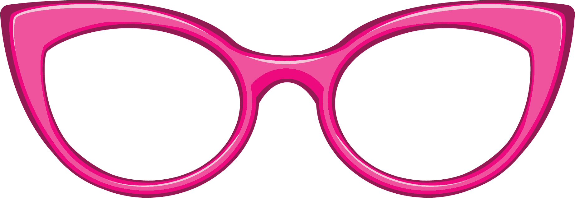 Cat eye glasses clip. Clipart sunglasses cateye