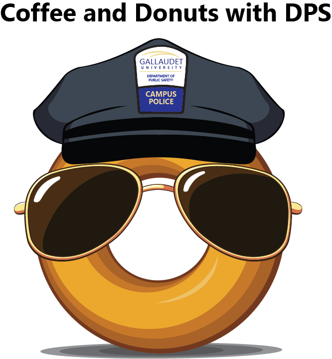 Clipart sunglasses cop glass. Coffee and donuts with