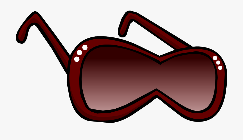 Clip designer club penguin. Sunglasses clipart nonliving thing