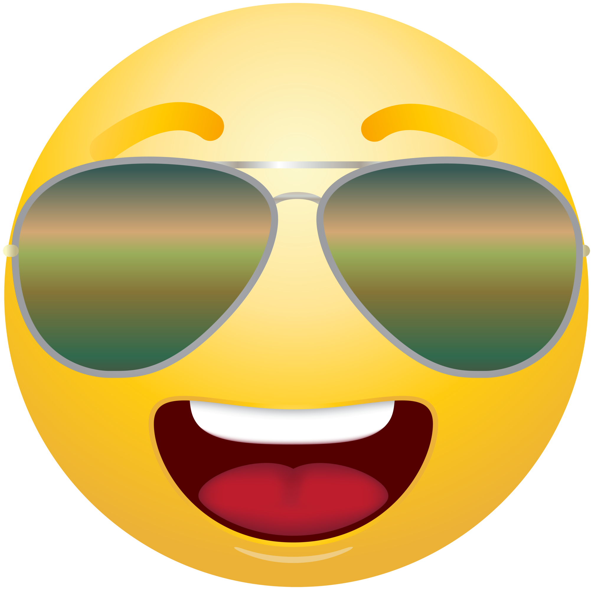 Sunglasses Emoji Clipart Sunglasses Smiley Face Transparent Cartoon