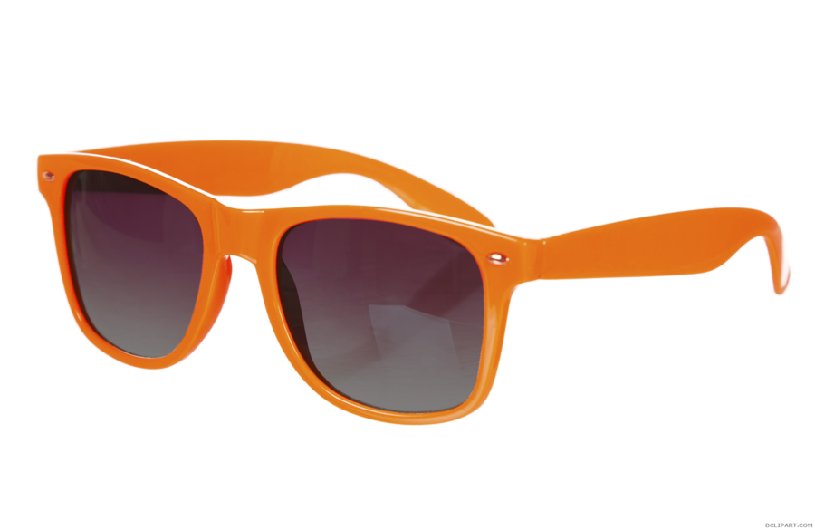 clipart sunglasses orange