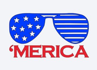 clipart sunglasses patriotic