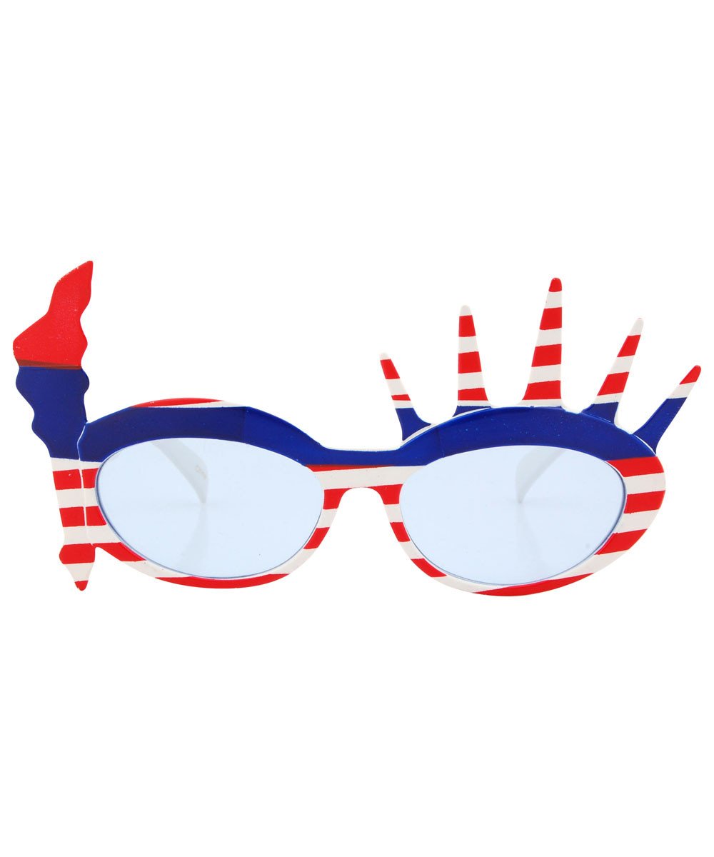Sunglasses clipart red white blue. Libertae 