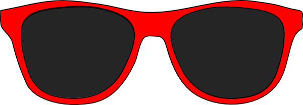 eyeglasses clipart red