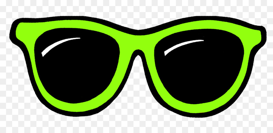 sunglasses clipart green