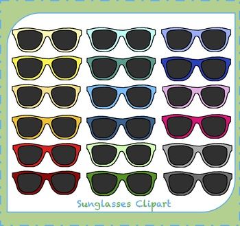 clipart sunglasses teacher