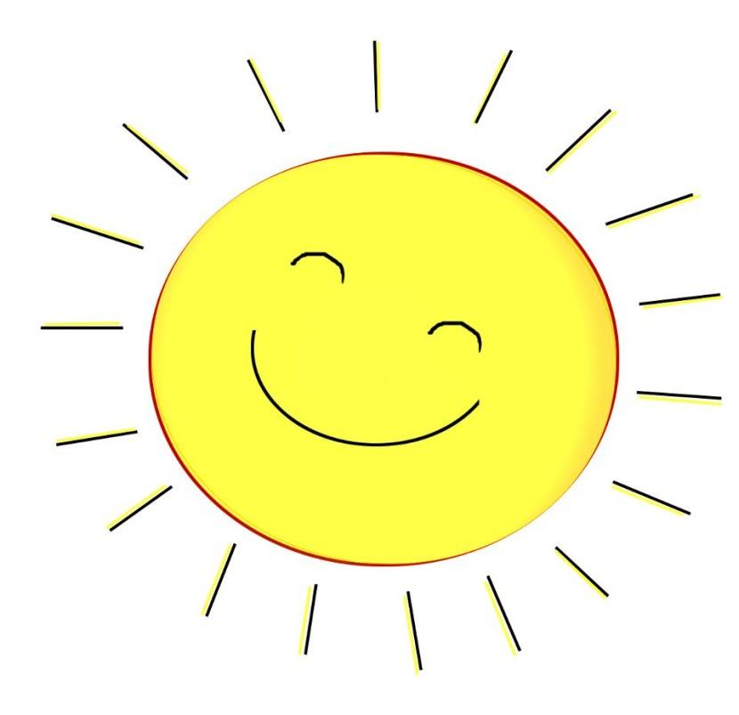 Sun clip art black. Clipart sunshine
