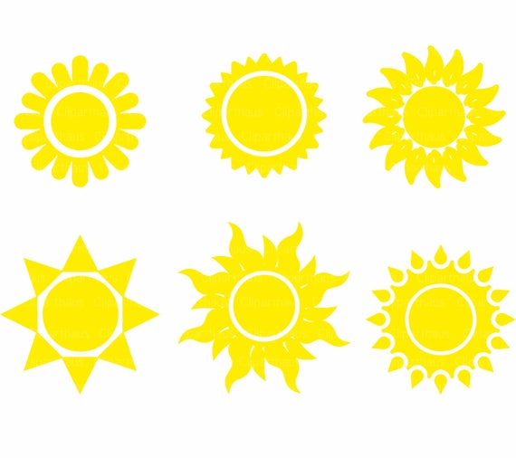 Sun vector commercial use. Clipart sunshine aun