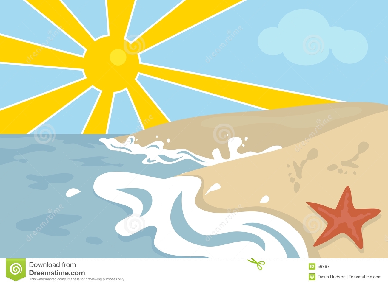  scene clip art. Clipart sunshine beach