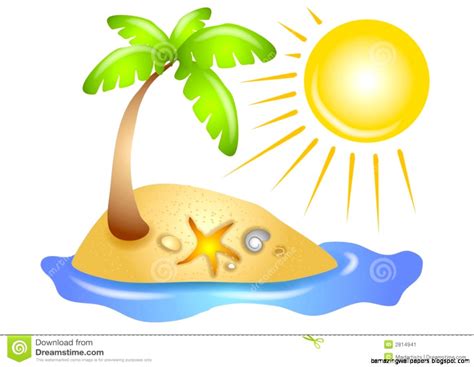 clipart sunshine beach sun