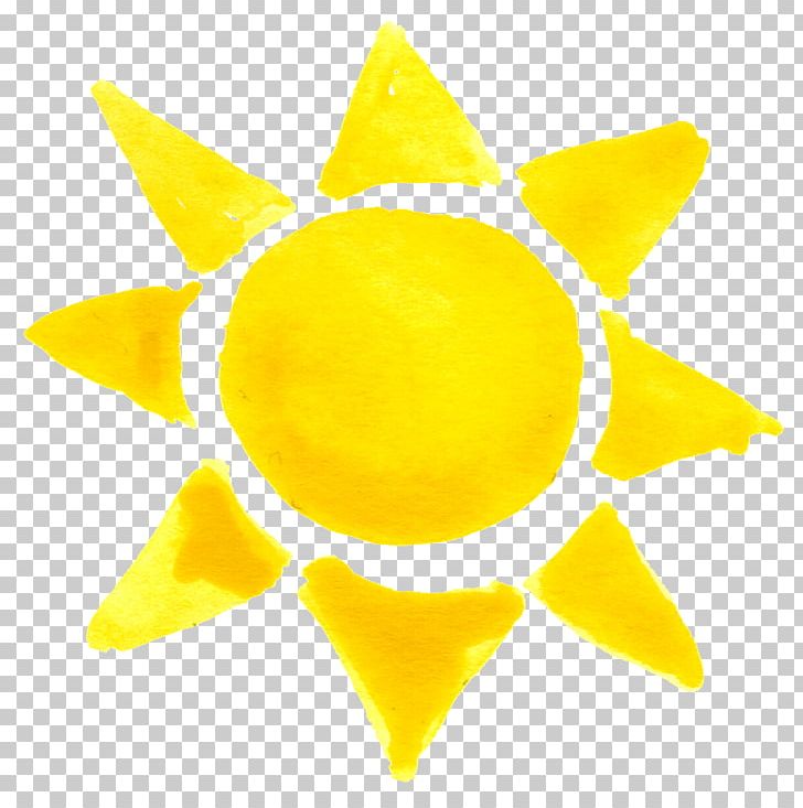 Clipart sunshine crayon. Watercolor painting drawing png