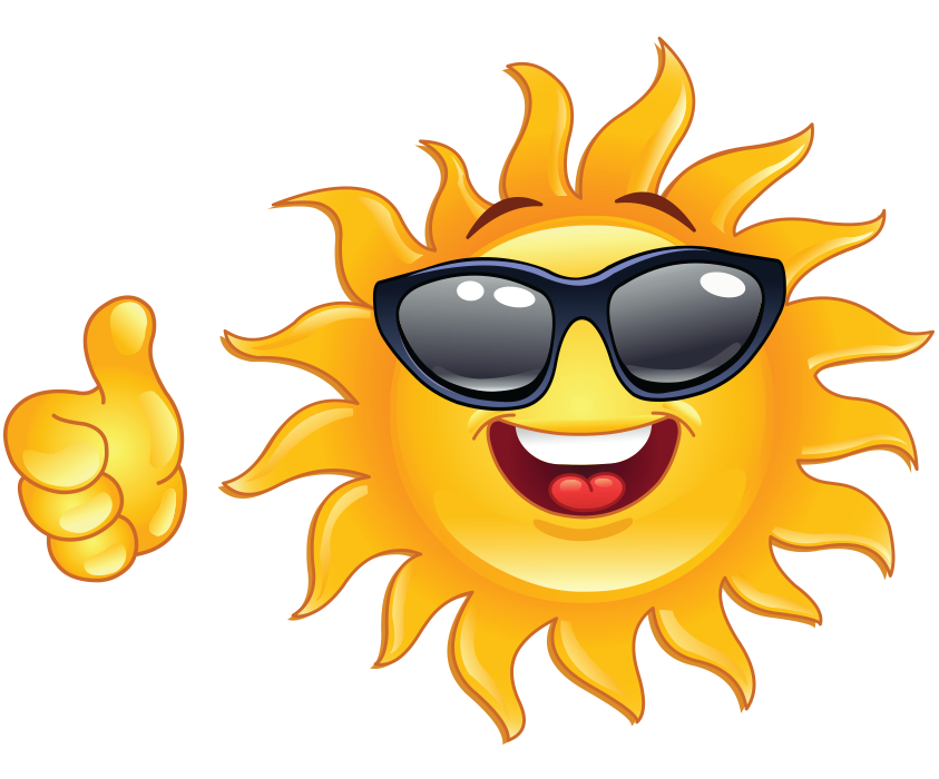 clipart sunshine emoji