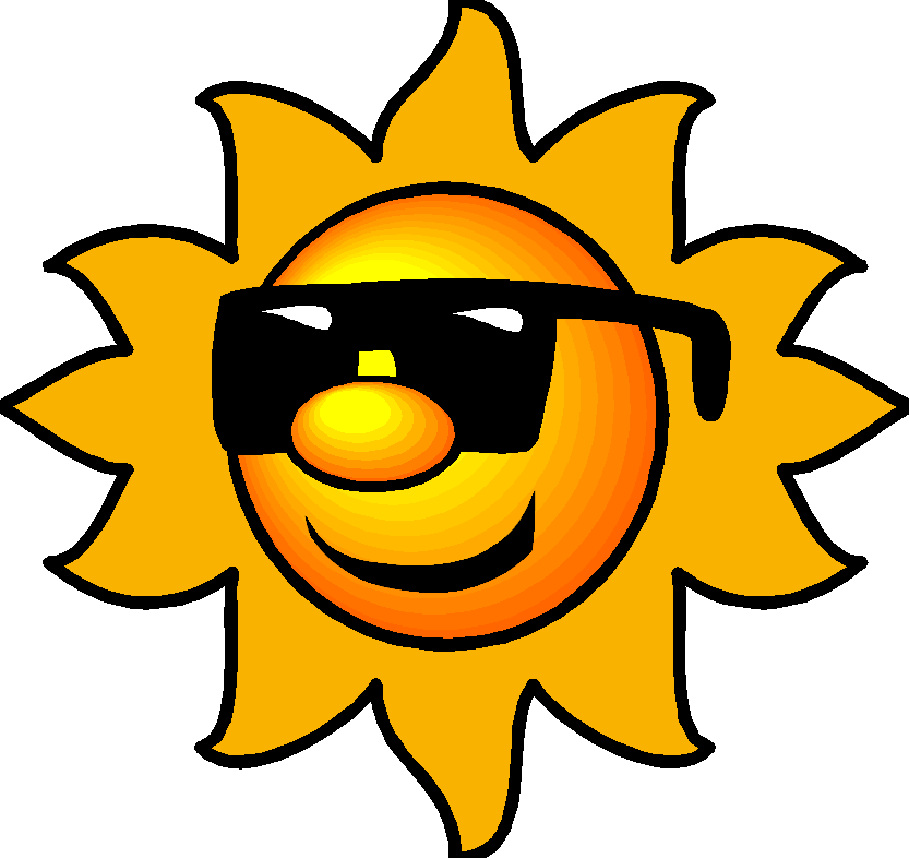Half sun free images. Clipart sunshine jpeg