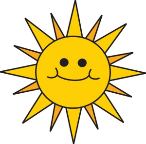 Sun clip art free. Clipart sunshine sad