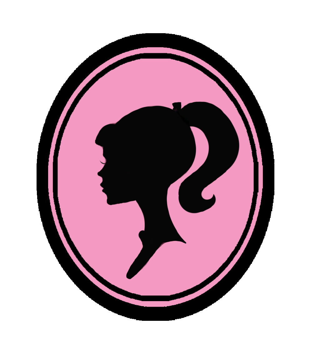 Barbie face png piksel. Clipart sunshine silhouette