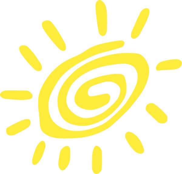 clipart sunshine spiral