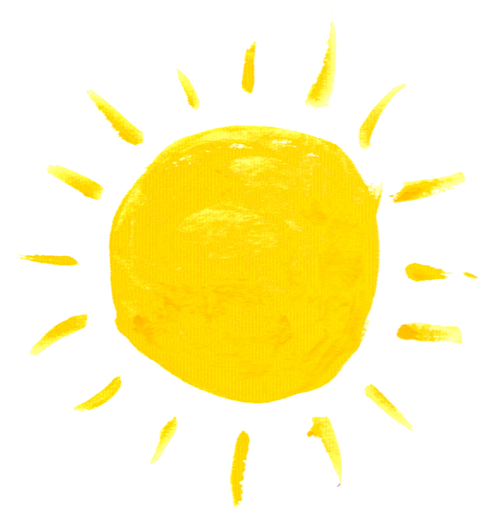 Clipart sunshine watercolor. Sun creation in 