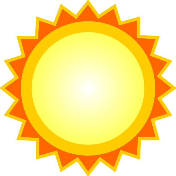 Clipart sunshine yellow sun. Image clip art a