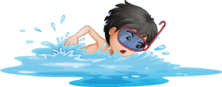 Little the arts image. Clipart swimming boy swimming