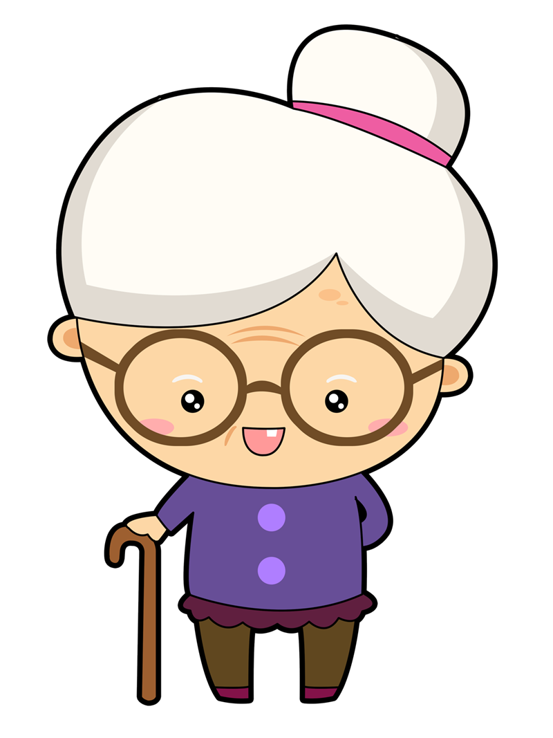  collection of pictures. Grandmother clipart animated