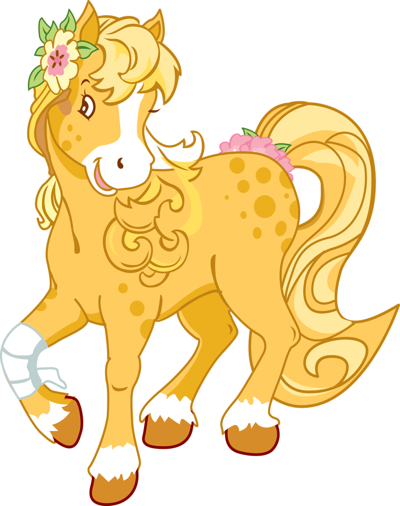 clipart swimming horse