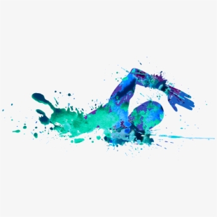 Transparent clip art . Clipart swimming illustration