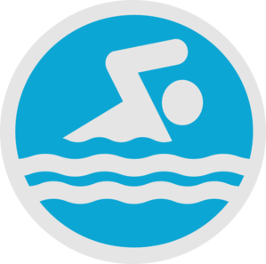 clipart swimming logo