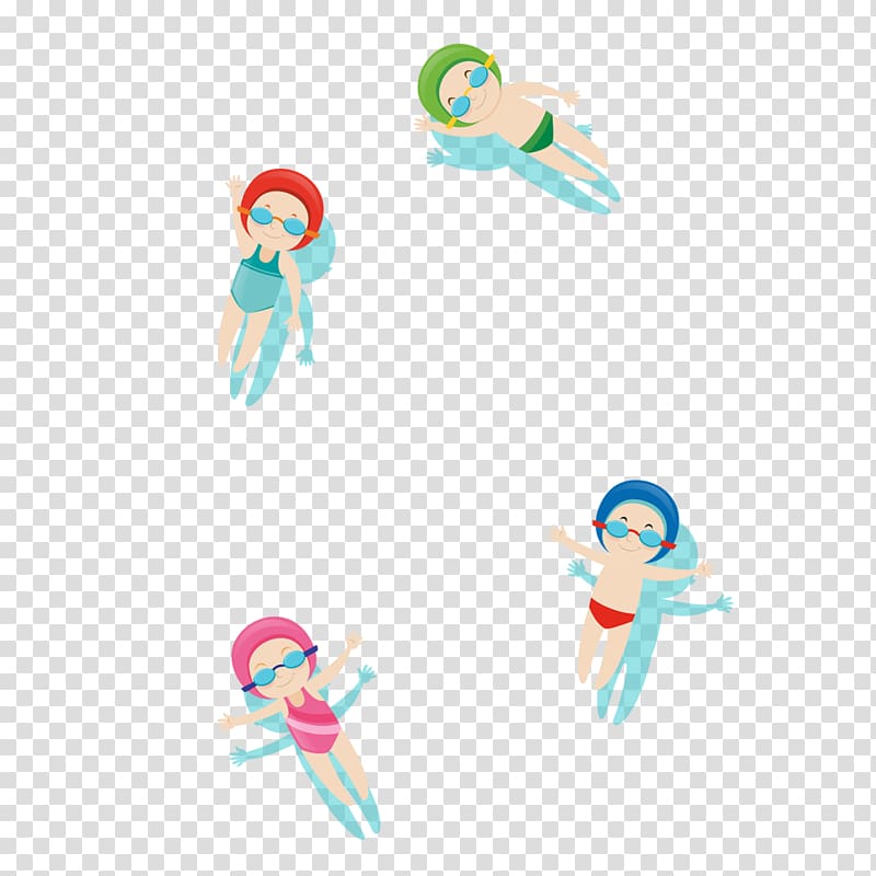 clipart swimming material