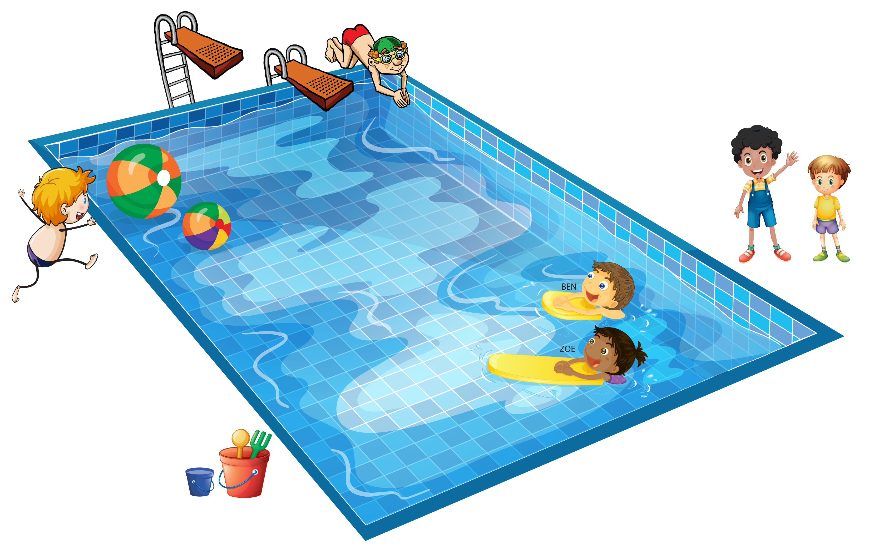 clipart swimming tool