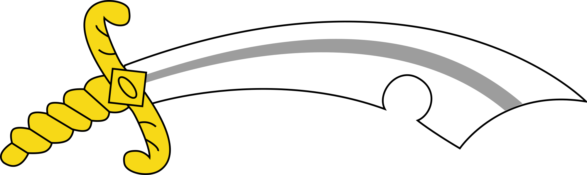 clipart sword arabic